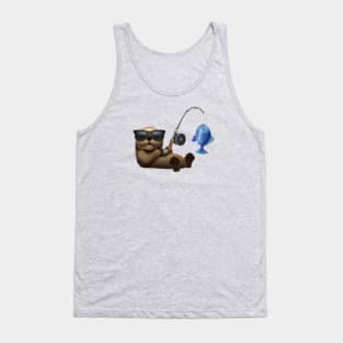 Otter Be Fishin’ Tank Top